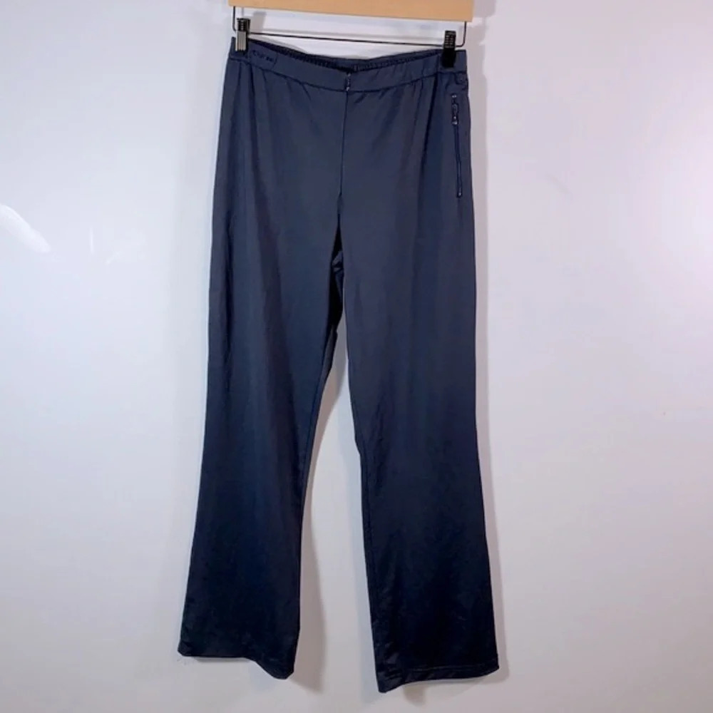 Bollé sport size medium essential tennis pants middle zip on pocket navy